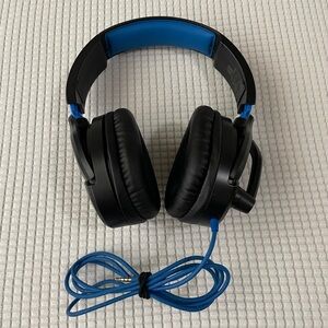 Turtle Beach - Recon 70 Wired Gaming Headset for PS4 Pro, PS4 & PS5 - Black/Blue